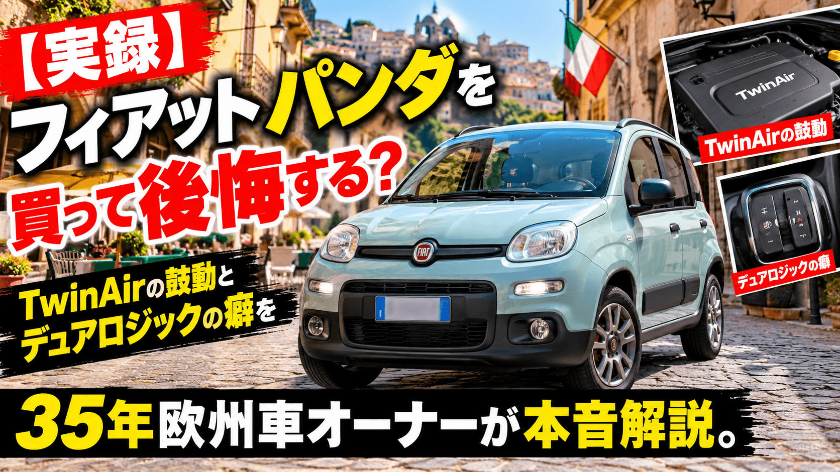 フィアットパンダで後悔？TwinAirと故障の真実を本音解説 | MOBILITY